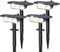 Latband 4 Pack Solar Spot Lights Outdoor Waterproof IP68, Auto On/Off Bright Solar
