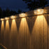 8 Pack, Eyrosa Solar Deck Lights Solar Lights Outdoor Waterproof for Outside, Stairs, Step, Fence, Yard, Garden, Patio