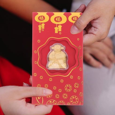 BESPORTBLE Chinese New Year Red Envelopes, Lucky Money Envelopes for Spring Festival Birthday Wedding Party, 10 Pcs