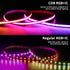 18ft 12V RGB Smart IC COB LED Strip Light Addressable Chasing Color LED Light Strip Multicolored Flexible RGB Lights