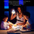 BSOD Rechargeable Light Bulbs, LED Magic Bulb with Remote Controller Warm White Emergency Lamp Without Electricity Battery Operated Light 7W Bulb E26 for Home Indoor Lighting (Warm White 2 Pack) by BSOD