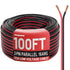 Energeaster 16 Gauge Wire, 16AWG Automotive Electrical Wire 100FT 2 Conductor Red
