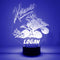 Store 4 Wheeler Custom LED Sign Night Light Lamp with Remote - Personalized