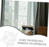 240pcs Gadpiparty Shutter Repair Replacement Plastic Shutter Fasteners for Easy Installation of Window and Louvers