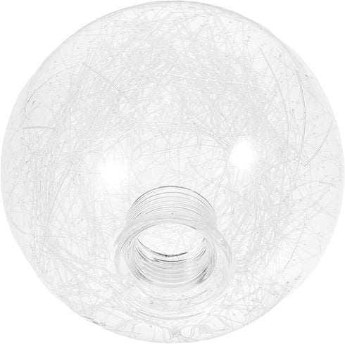 ARTIBETTER Glass Globe Lamp Shade Replacement Lampshade G9 Base Bubble Chandelier Light