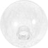 ARTIBETTER Glass Globe Lamp Shade Replacement Lampshade G9 Base Bubble Chandelier Light