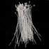 Tegg Snap Lock Pin 1000PCS 5Inch Clear Plastic Adjustable Beaded Tie Lock Pin Security Loop Fasteners