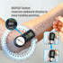 GemRed 12" Digital Goniometer, 360 Degree Physical Therapy Plastic Protractor for Joint Range of Motion