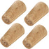 Uonlytech 4pcs Solid Hardwood Bun Furniture Legs Replacement for Sofa Cabinet Coffee