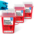 3 Pack Sharps Container, 1 Quart Needle Disposal Containers, Biohazard Containers for Home Use, Small Sharps Disposal