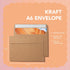 Pack It Chic - 4” X 6” Envelopes (110 Count) Kraft A6 Envelopes for Invitations, Postcards, Weddings, Photos, Letters, and Papers - 4 3/4" X 6 1/2" by Pack It Chic