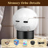 2.8" 4GB Memory Sphere Lamp, Crystal Ball Video Player Memory Orbs Ornament Uploadable Videos & Photos, Personalized