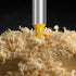 5PCS Set 1/2 Inch 1/4" 3/8" 1/2" 5/8" 3/4" Dovetail Router Bit Shank, Dia Carbide Router Bits for Woodworking, Wood