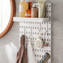 Pegboard Accessories - Combination Wall Pegboard Trays for Books, Wallets, Coins, Mini Toys, DIY Storage