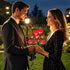 10 2 Pack Solar Garden Lights, Solar Outdoor Lights with More Realistic Rose Waterproof Solar Powered Flowers