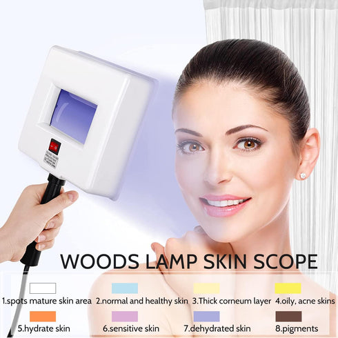 Portable Facial Skin Analyzer with Shade Cloth