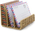 IMAYLLA Desk Mail Organizer - Small File Holders, Document Filing Folders, Paper Organizer for Office Desk Accessories