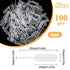 100 Plastic Pipettes Dropper for Cupcakes - 4ml Disposable Cupcake Pipettes Cupcake Injector Mini Pipettes Pippets Disposable Droppers Pipets Liquor Alcohol Infuser Small Strawberry Pippettes