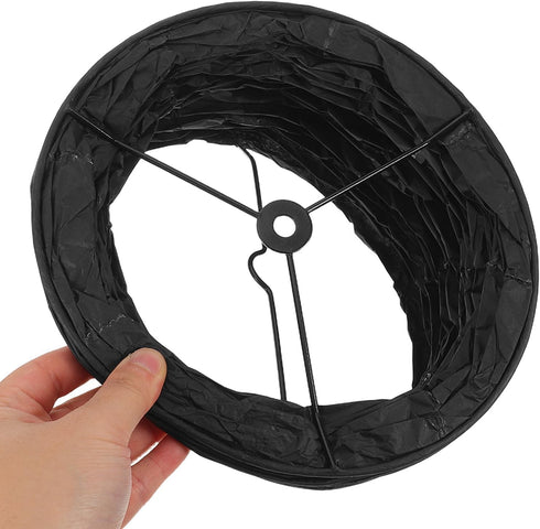 DECHOUS Rice Paper Floor Lamp Shade: Japanese Style Foldable Standing Lampshade Paper Light Cover Replacement