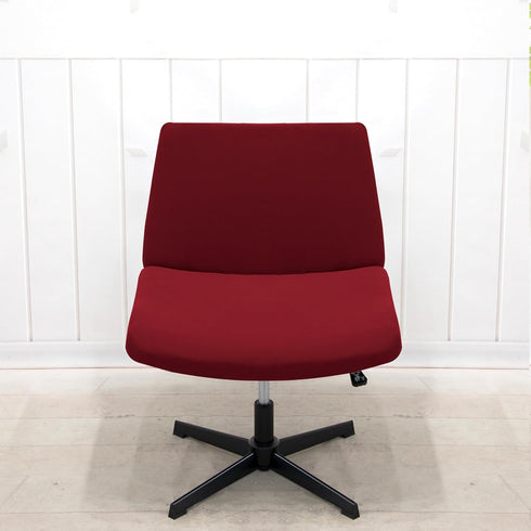Generic 19(BB Stretch Cross Legged Office Chair CoversWide Office Chair Cover Modern Swivel Vanity Chair Slipcover