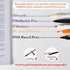 BAYTORY 1060 Sheets Transparent Sticky Tabs, Clear Sticky Notes Markers for Book Annotation and School