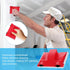 Paint Edger Trimmer with 2 Replacement Pad Refills, Edge Painting Tool for Wall Paint Pad Applicator, Trim Supplies