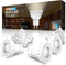 GU10 LED Light Bulbs, 5W 500LM, 3000K Warm White, Dimmable MR16 Replacement for Recessed Lighting, 6 Pack