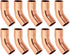 PATIKIL 1/4" ID 0.8mm Thick Elbow Copper Fitting, 5pcs 99.9% Pure Copper 45 Degree Pipe Fitting