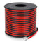 Mziklr 20 Gauge 2 Conductor PVC Tinned Copper Electrical Wires, 98.4FT/30M Red and