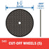 Dremel 540 Cut-off Wheels 1-1/4" x.063" Thick, 5 Pack