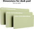 YSAGi Double-Sided Desk Pad, 31.5"x15.7" Leather Desk Mat, Waterproof Desk Blotter for Office/Home