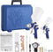 Professional 2-in-1 HVLP Gravity Feed Spray Gun Kit (1.4mm 600ml + 0.8mm