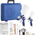 Professional 2-in-1 HVLP Gravity Feed Spray Gun Kit (1.4mm 600ml + 0.8mm