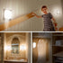 2-Pack Closet, Leadleds Motion Sensor Wall Light Battery Operated, LED Wall Sconces Luxury Aluminum Stick Anywhere Auto