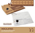 (5 Pack) 96 oz Stock Your Home Disposable Coffee Box Dispensers, Insulated Hot Cold Bulk Beverage Server Carafe, Coffee