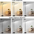 15W 1H 3000K-6000K Dimunt LED Floor Lamp, Bright Floor Lamps for Living Room with Timer, Stepless Adjustable Colors