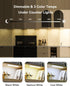 Rihvy 3 Packs 8 Inches, 3 Dimmable Closet Counter Under Cabinet Lighting with Charging Station Motion Sensor Light