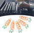 Paper Clip, 100 Pcs Metal Carrot Shaped Paperclips, Office Supply Accessories