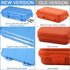 VGEBY Waterproof Box, Shockproof Dry Storage Box with Hard Plastic Protective Grip, Small, Blue