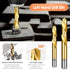 12 Set, Set Pcs Screw Extractor and Left Hand Drill Bits Easy Out Bolt Extractor Spiral Flute Stripped Screw Remover