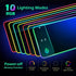 GIM Wireless Charging RGB Gaming Mouse Pad, 15W, LED Mouse Mat 800x300x4MM, Extra Large Non-Slip Rubber Base
