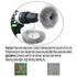Stainless Steel Wire Wheel Brush Kit & Crimped Cup Brush for Drill, 0.0059 Inch Fine Wire, 7pcs