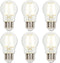 Westinghouse 5279020 9 Watt A15 Dimmable Clear Filament LED Light Bulb, 100 Watt Equivalent, 6 Pack