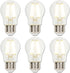 Westinghouse 5279020 9 Watt A15 Dimmable Clear Filament LED Light Bulb, 100 Watt Equivalent, 6 Pack