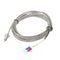 MECCANIXITY K Type Thermocouple Temperature Sensor M8 Screw Probes, 16ft, 0 to 800°C (32 to 1472°F)