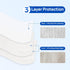500, 3-Ply 13" 18" JMU Dental Bibs White Dental Bibs Disposable, Tattoo Bibs x