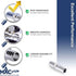 1" Hose ID Barb Fitting Splicer Repair Kit, Stainless Steel (Barb OD 1.02") (Pack of 1) for Plumbing Needs