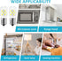 E17 LED Bulb, Microwave Oven Appliance Light Bulb, 3W (40W Equivalent), 380LM, 6000K Daylight White, 2 Packs