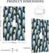 haigof 1 3 5 Inch Antarctic Penguins Light Switch Cover Wall Plate Gang Single Plates Print Faceplate Home Decor X