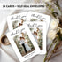 5x7-Inch 24-Pack Andaz Press Personalized Photo Wedding Thank You Cards with Envelopes, Wedding Thank You Card